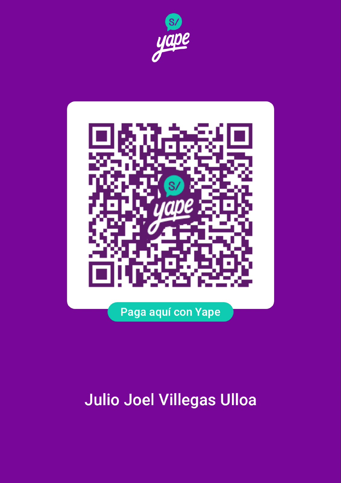 QR Yape/Plin